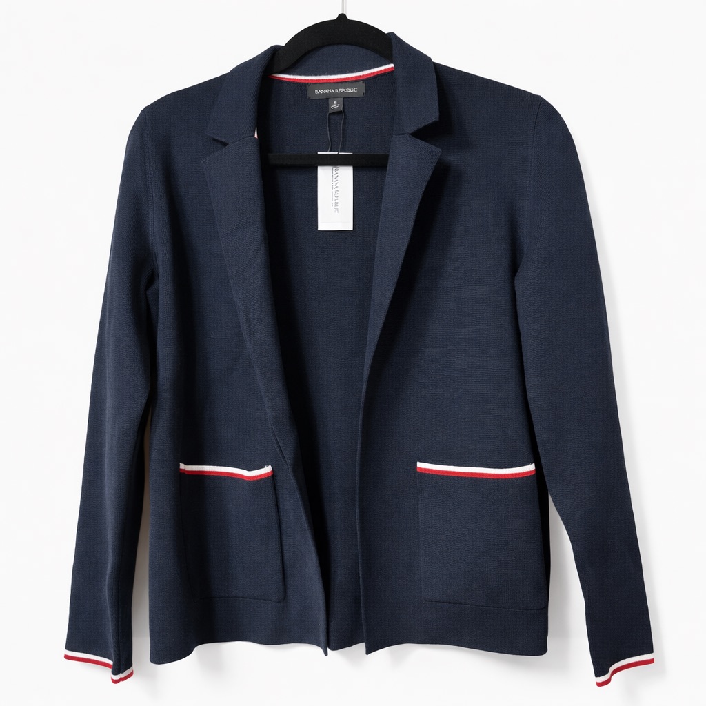 Nwt Banana Republic Classic Navy Blazer